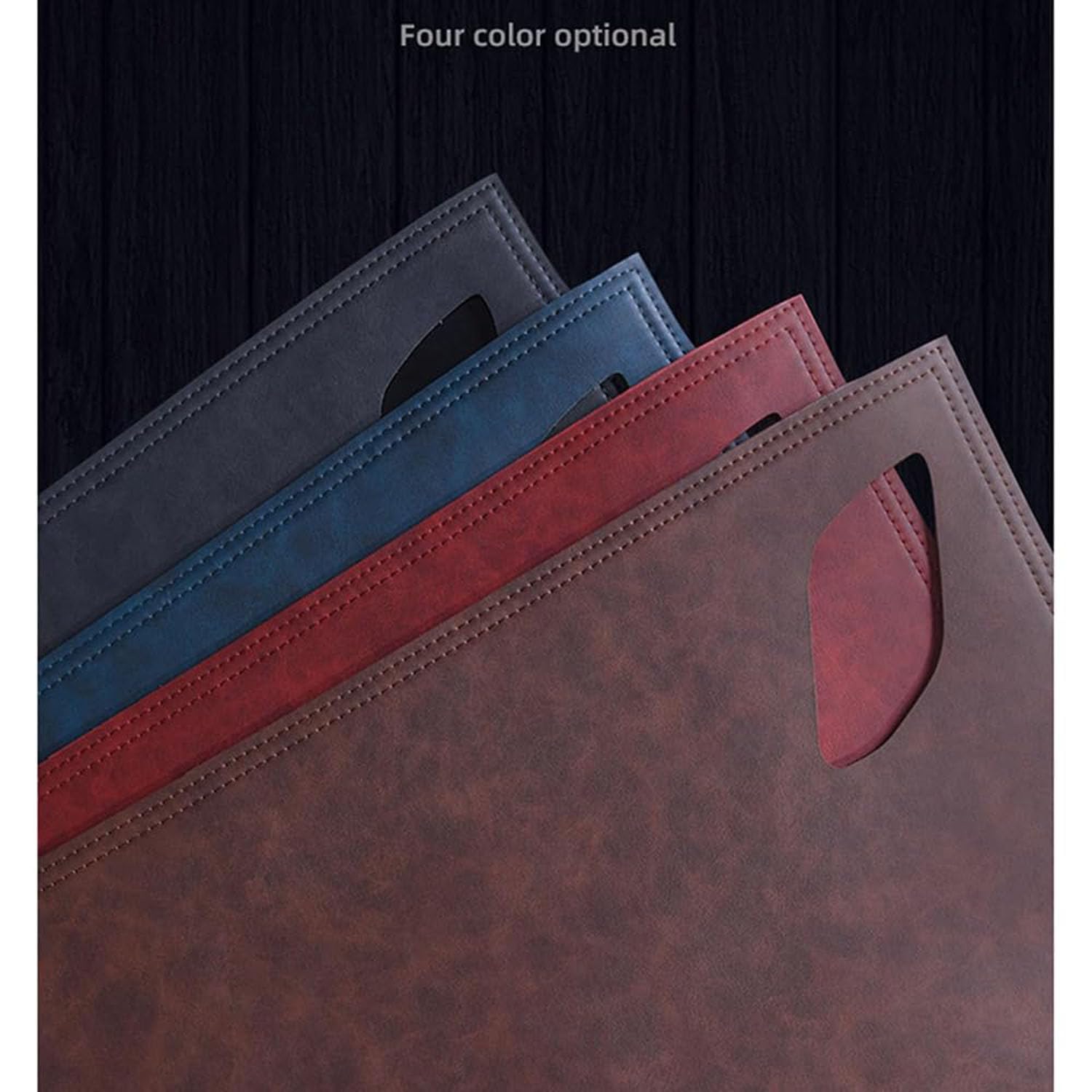 Funda Salpicadero Coche para Ford Ranger,Cubierta del Tablero Almohadilla De Cuero Parasol del Automóvil Protección Interior del Automóvil,A-Black