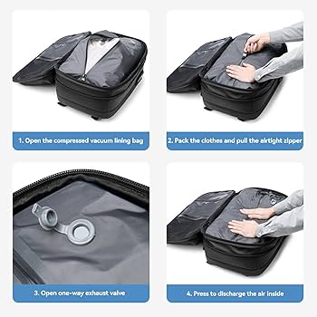 〇Of63 未使用 真空圧縮 バックパック トラベルバッグ 〇Of63 未使用 真空圧縮 バックパック トラベルバッグ