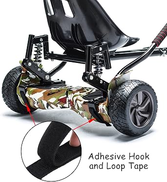 مجموعة من 8 أحزمة تثبيت مقعد Hoverkart قابلة للتعديل من Aodaer ومجموعة تثبيت لدراجات Rickety Balance