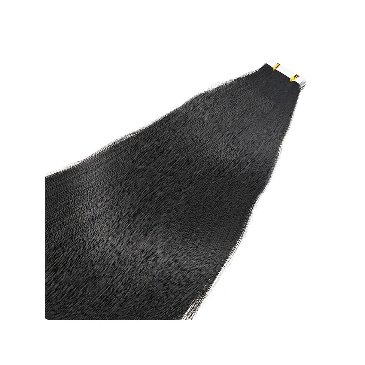 Extension Nastro dritto nelle estensioni dei capelli Pelle senza cuciture Capelli umani(1,14 inches)