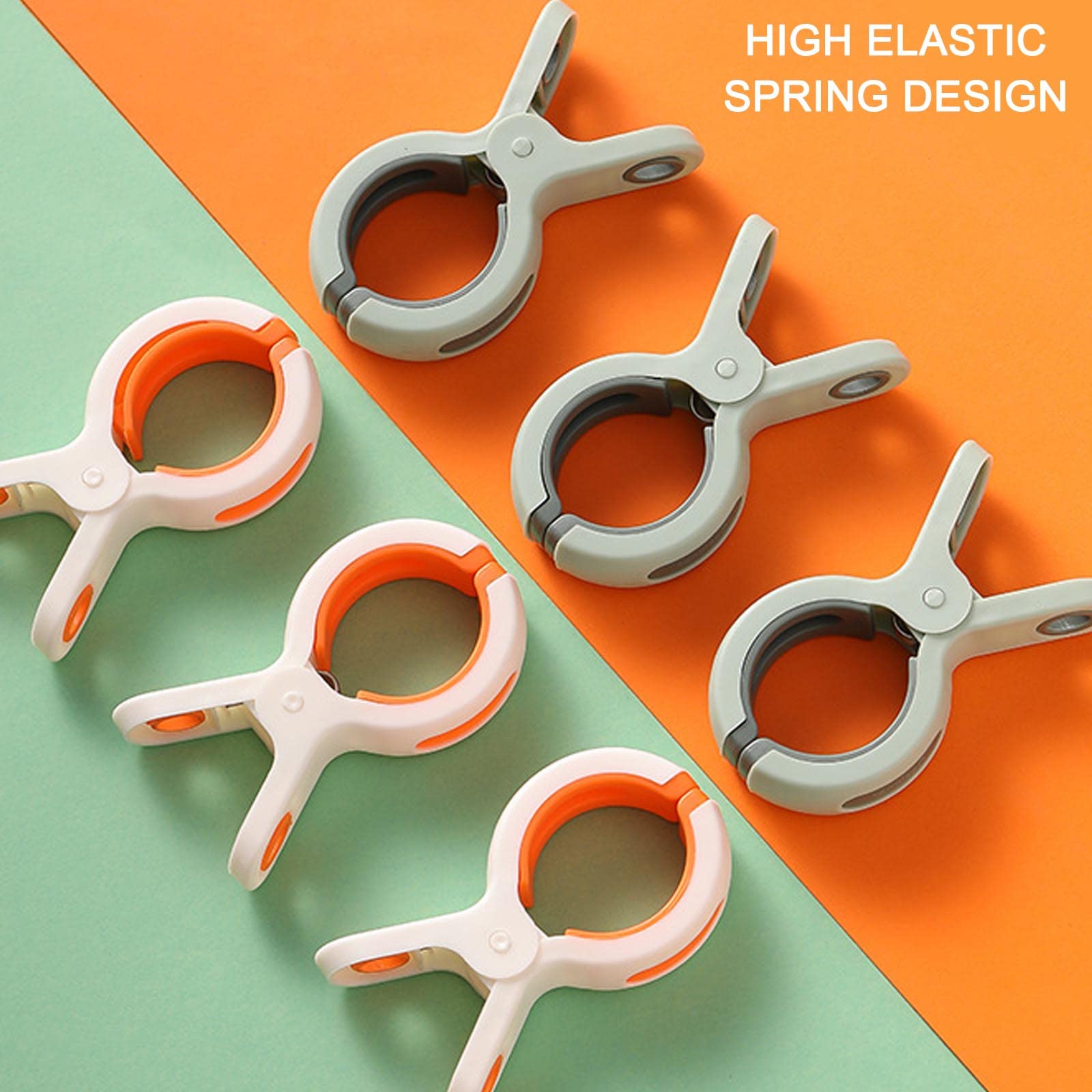 Clip Per Asciugamani, Clip Per Telo Mare, Fascia Elastica Per Fissare Gli Asciugamani, Morsetto Per Vestiti Per Attività All'aperto, Per Salviette Da Spiaggia Per L'estate, Chiusure In - 10
