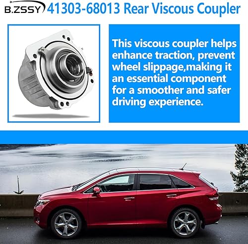 Miniatura 3 de Acoplador de acoplamiento viscoso diferencial trasero compatible con Toyota Venza 2009-2014 2009-2013 Transmisión de matriz Ensamblaje de