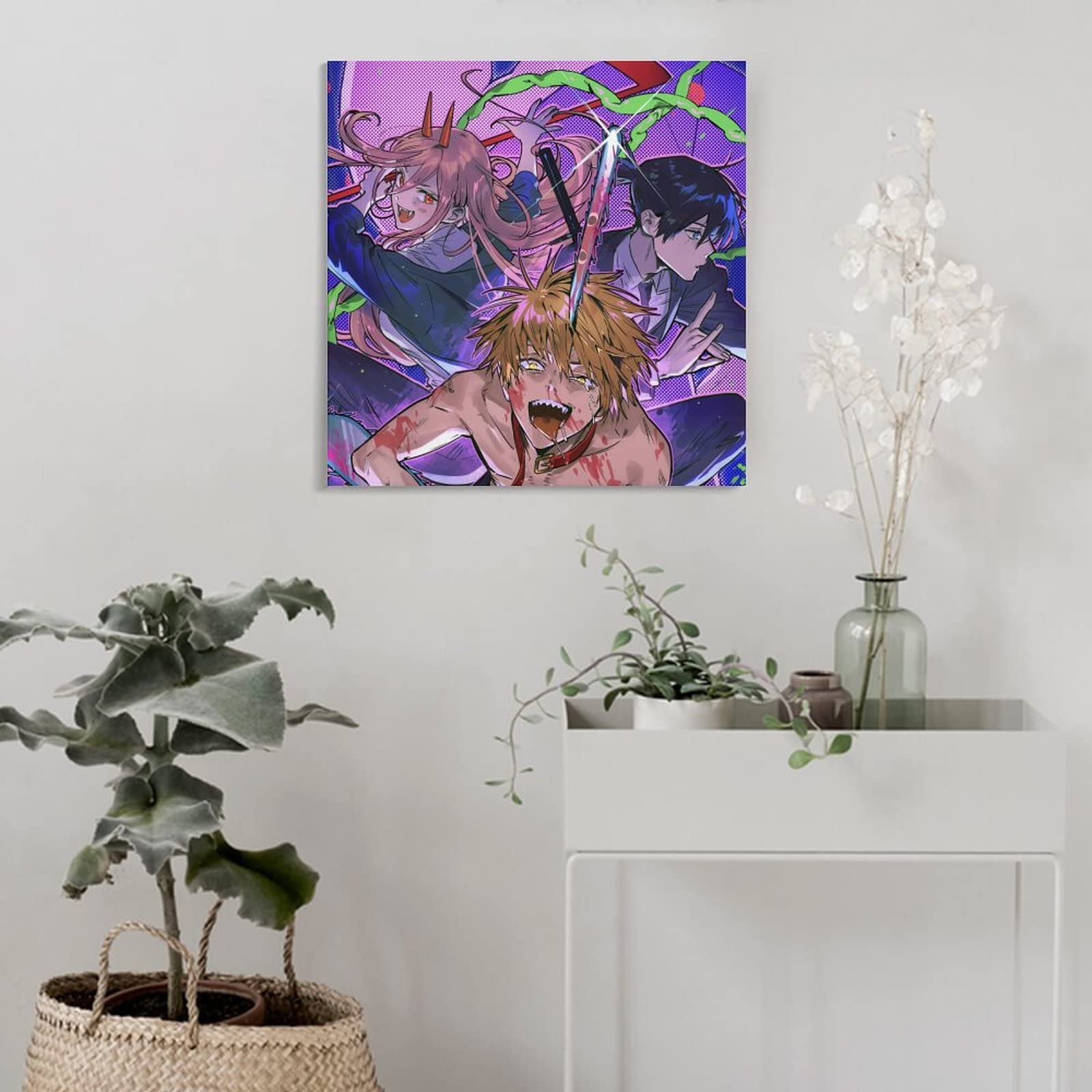 Amazon.co.jp: ポスター チェンソーマン デンジ パワー 秋 絵画 壁掛け