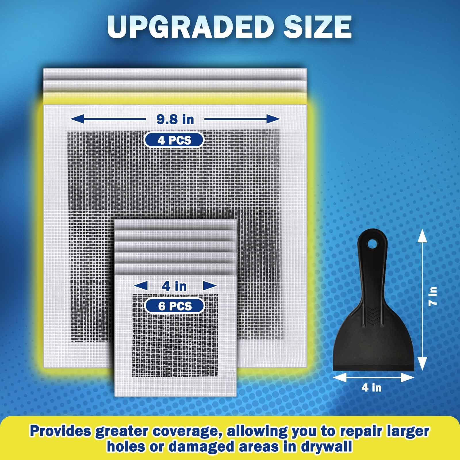 Snapklik.com : Seloom Drywall Repair Kit Upgraded Size, 4/10 Inch ...