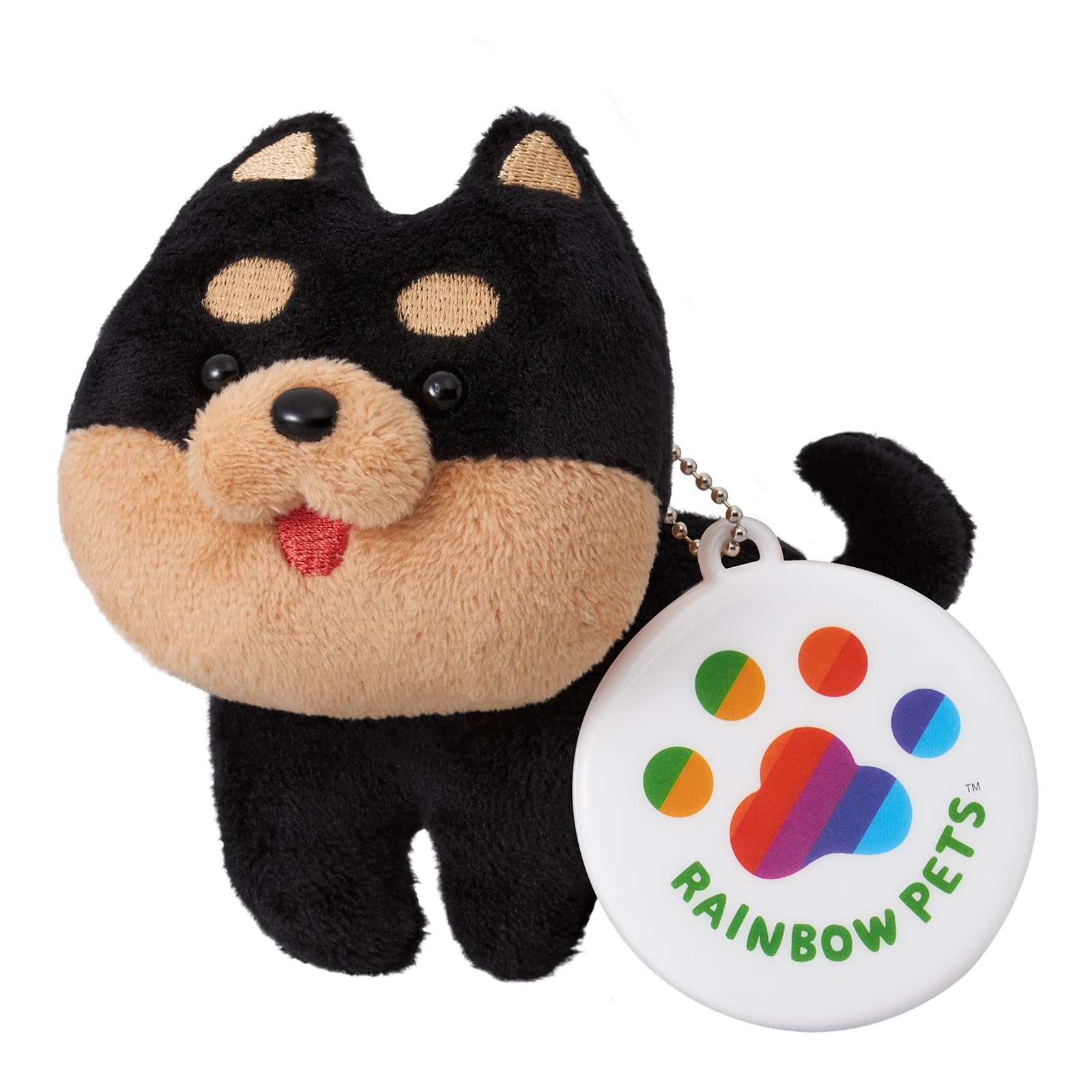 Amazon.co.jp: うちのコのぬいぐるみ レインボーペット 柴犬（クロ