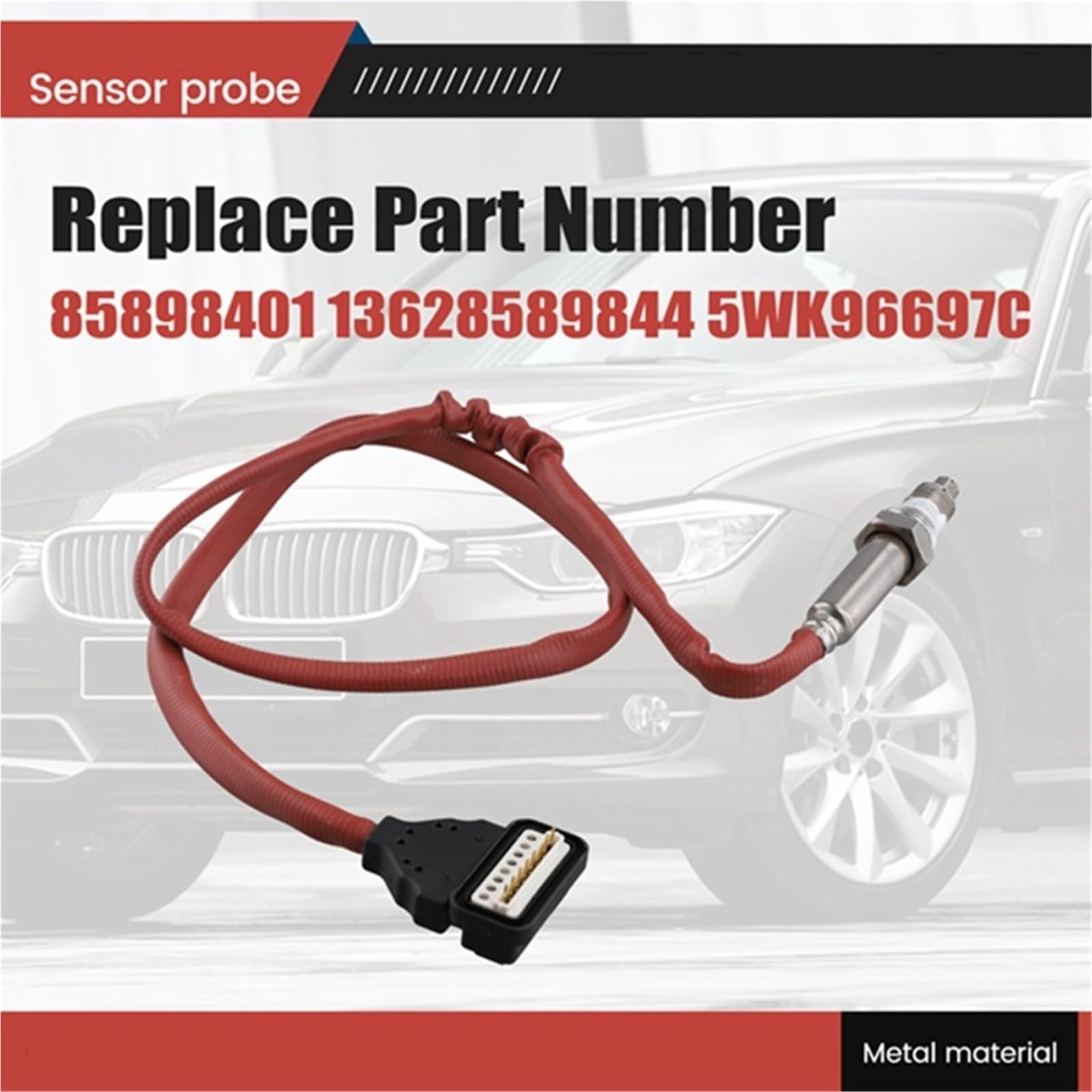 sonda NOx Do X5 X6 F30 F31 E70 F15 E71 F16 13628589844 5WK96697C Auto sonda czujnika Nox azotu tlen