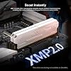 Memoria Netac DDR4 DRAM 32GB Kit16GBx2 C16 3200MHz XMP 2.0 de doble canal (PC4-25600) 1.35V 288 pines con disipador de aluminio mejorado ideal para actualizar computadora gamer - Shadow III Blanco 5