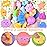 LEEHUR 200PCS Kawaii Squishies, Mochi Squishy Toys for Kids Party Favors, Mini Stress Relief Squishy Fidget Toys for Classroom Prizes for Kids Party Favors Goodie Bags Stuffers with Storage Bag