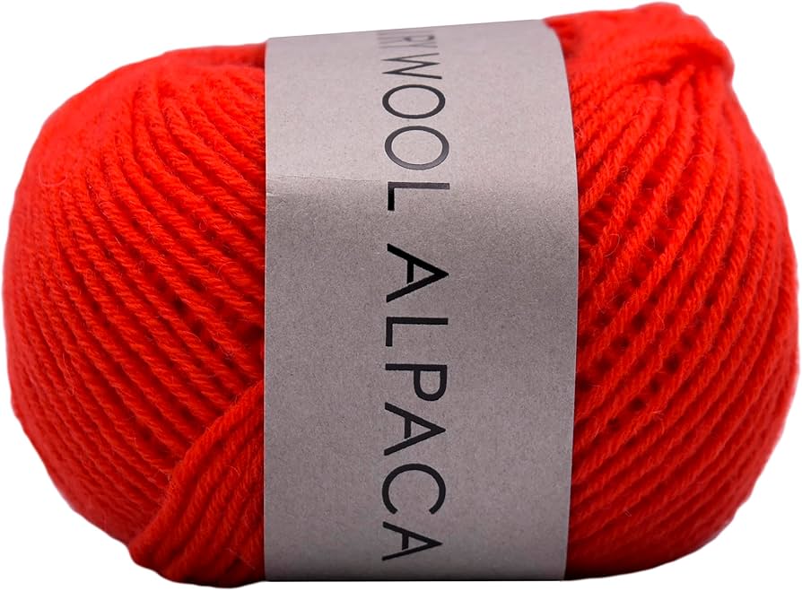 Amazon | DARUMA 手編み毛糸 エアリーウールアルパカ 合太 COL. 14