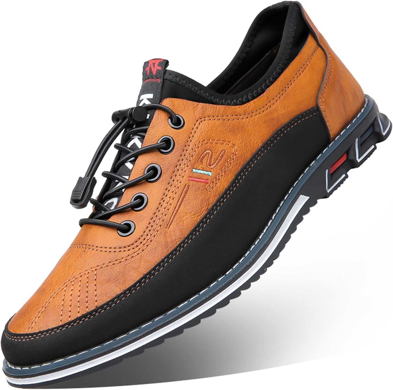 Men's Modern Oxford Leather Fashion Sneakers Daily Walking Shoes Casual Boat Party Prom Dress Shoes Size 7-15