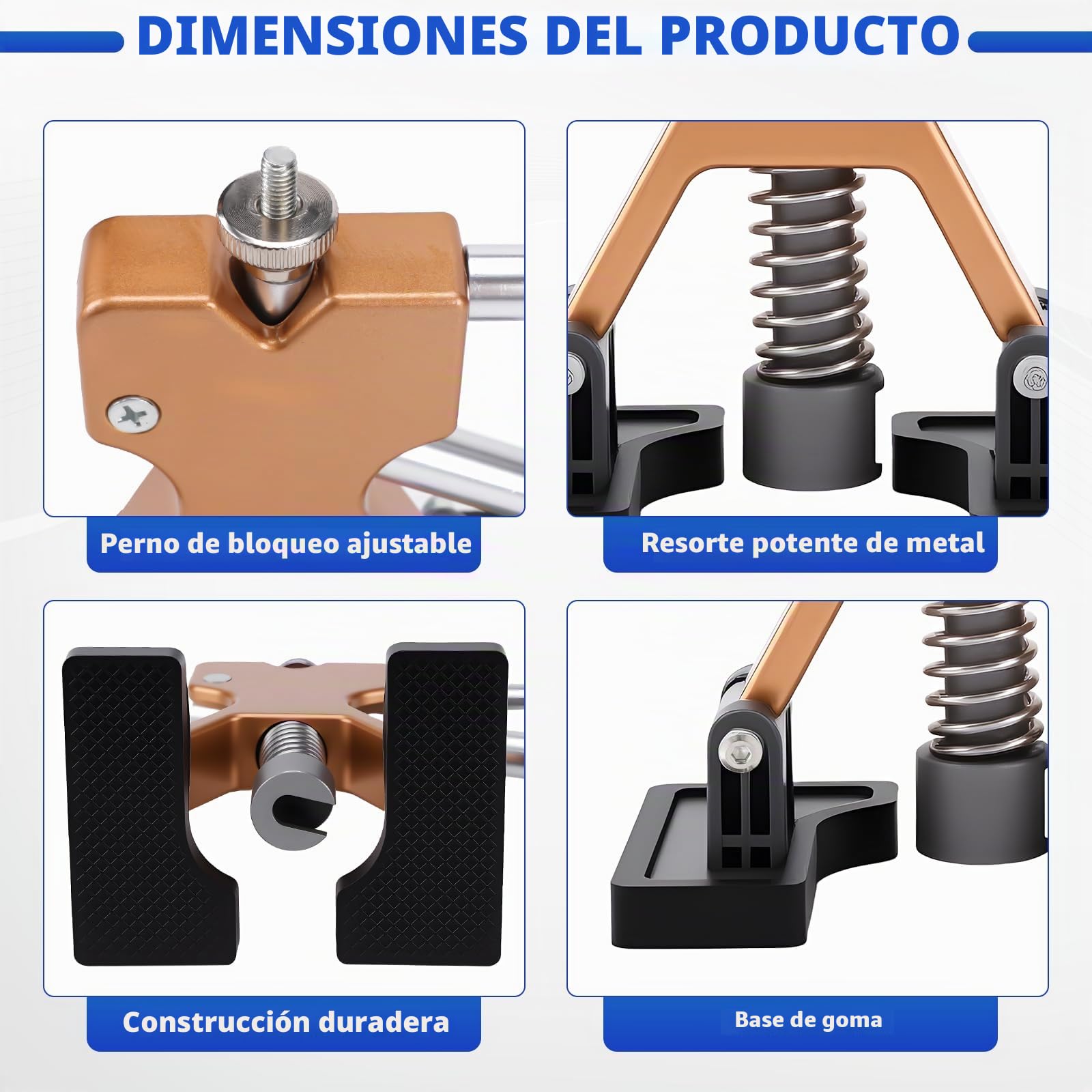 KAOLALI Kit de Extractor de Abolladuras de Coche, 70 Piezas sin Pintura con Ventosa y Martillo Deslizante en T, Eliminador de Abolladuras de Carrocería Kit, para Reparación de Abolladuras de Coche