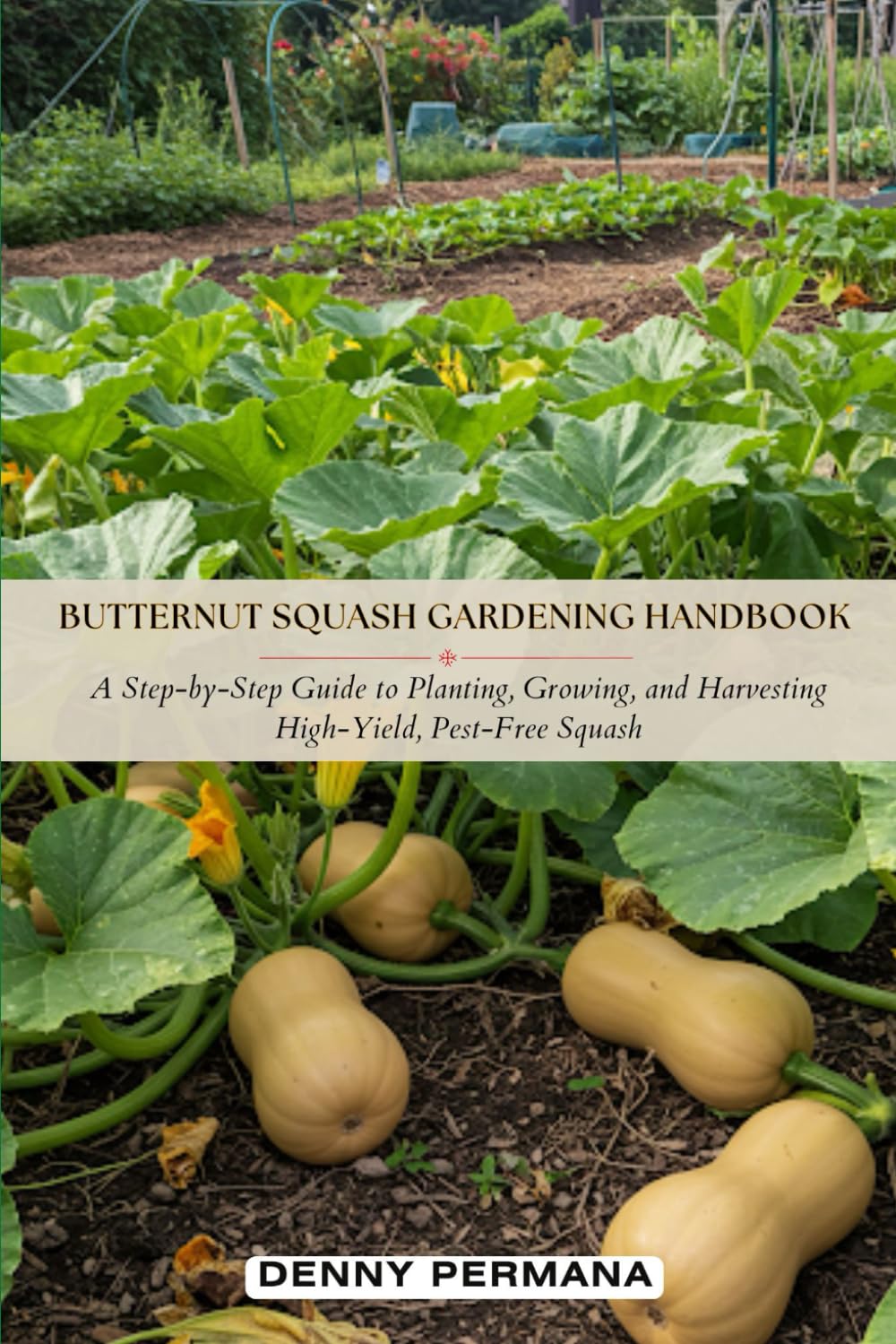 Butternut Squash Gardening Handbook: A Step-by-Step Guide to Planting, Growing, and Harvesting High-Yield, Pest-Free Squash