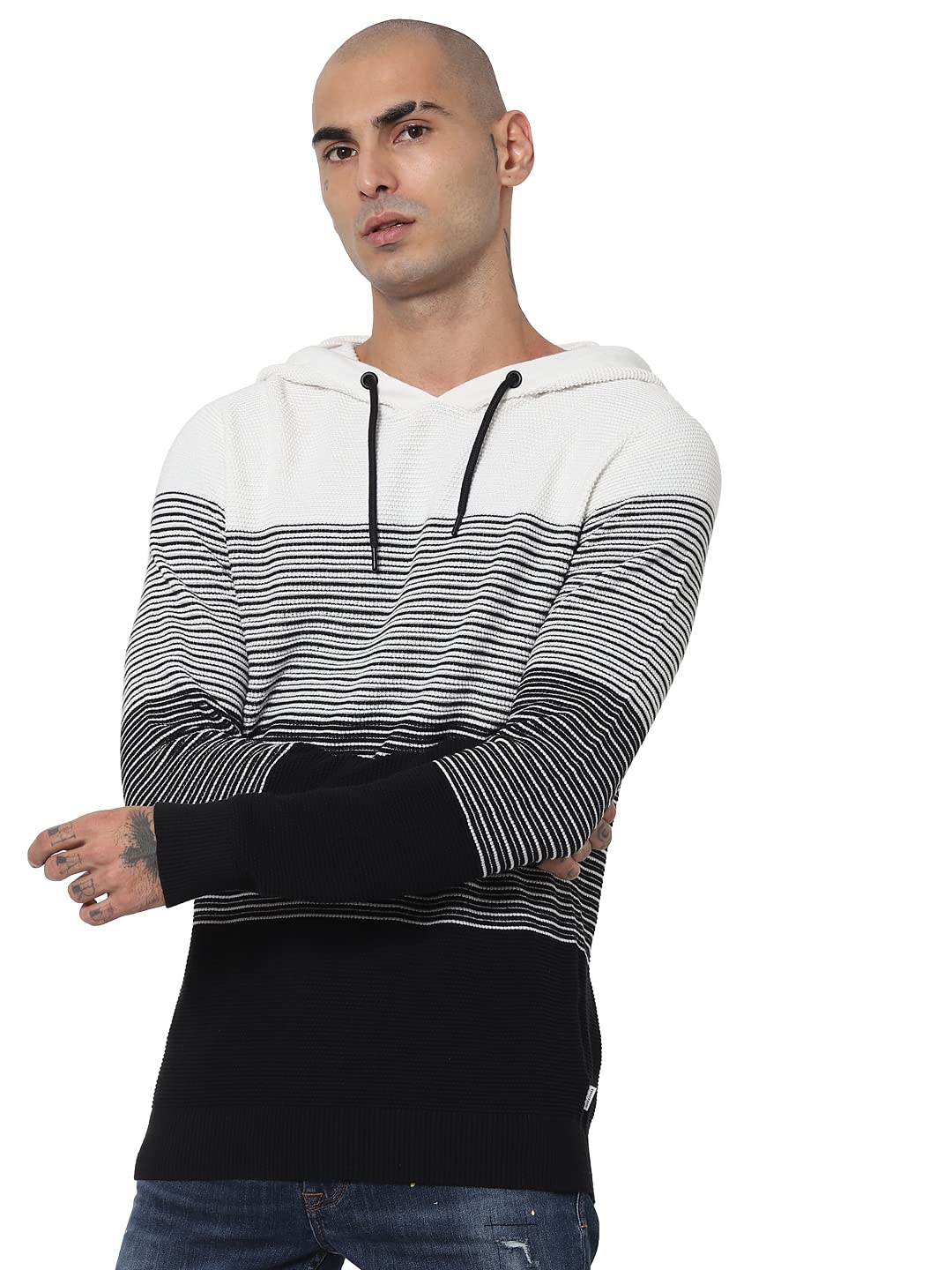 Jack & Jones Men's Cotton Blend Casual Pullover Sweater