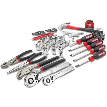 ⑩5-a /7-d /8-f  セット CRAFTSMAN Mechanics Tool Set, 102 Piece Hand Tool and Socket