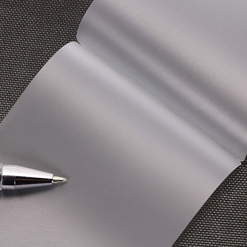Miniatura 3 de ONLYKXY 150 piezas blancas de 2.5 x 3.7 pulgadas, láminas de laminación térmica universales transparentes de alta calidad para máquina laminadora,