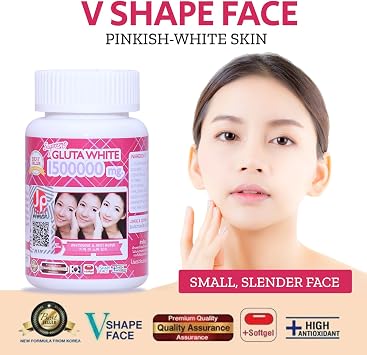 1500000mg for Skin Lightening, Skin Moisturizer, Collagen Stimulator Healthy Blood Circulation | L-Glutathione 30 Softgels (Pack of 3)