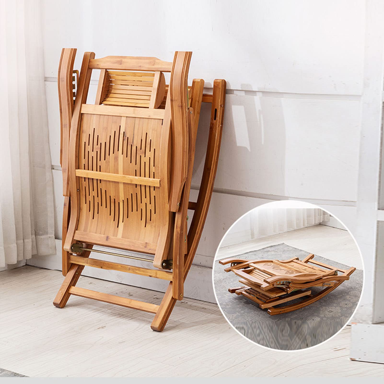 Sedia a dondolo Zero Gravity, sedia a dondolo per esterni in legno con imbottitura - Patio, veranda anteriore, mobili da giardino e prato - Comoda seduta - 440 libbre.Poltrona lounge con capacità di