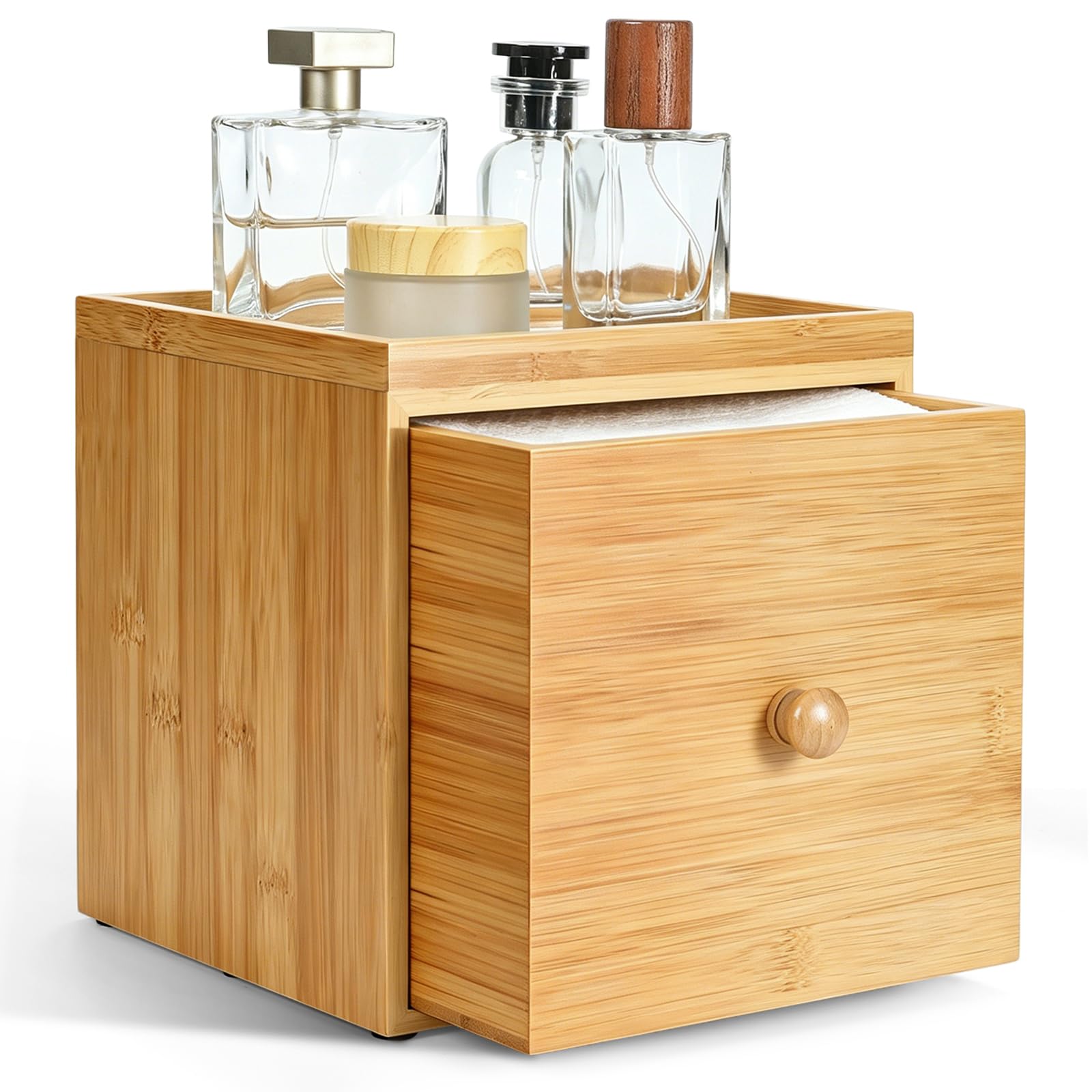Photo 1 of PUPOMIO Bamboo Face Towel Holder