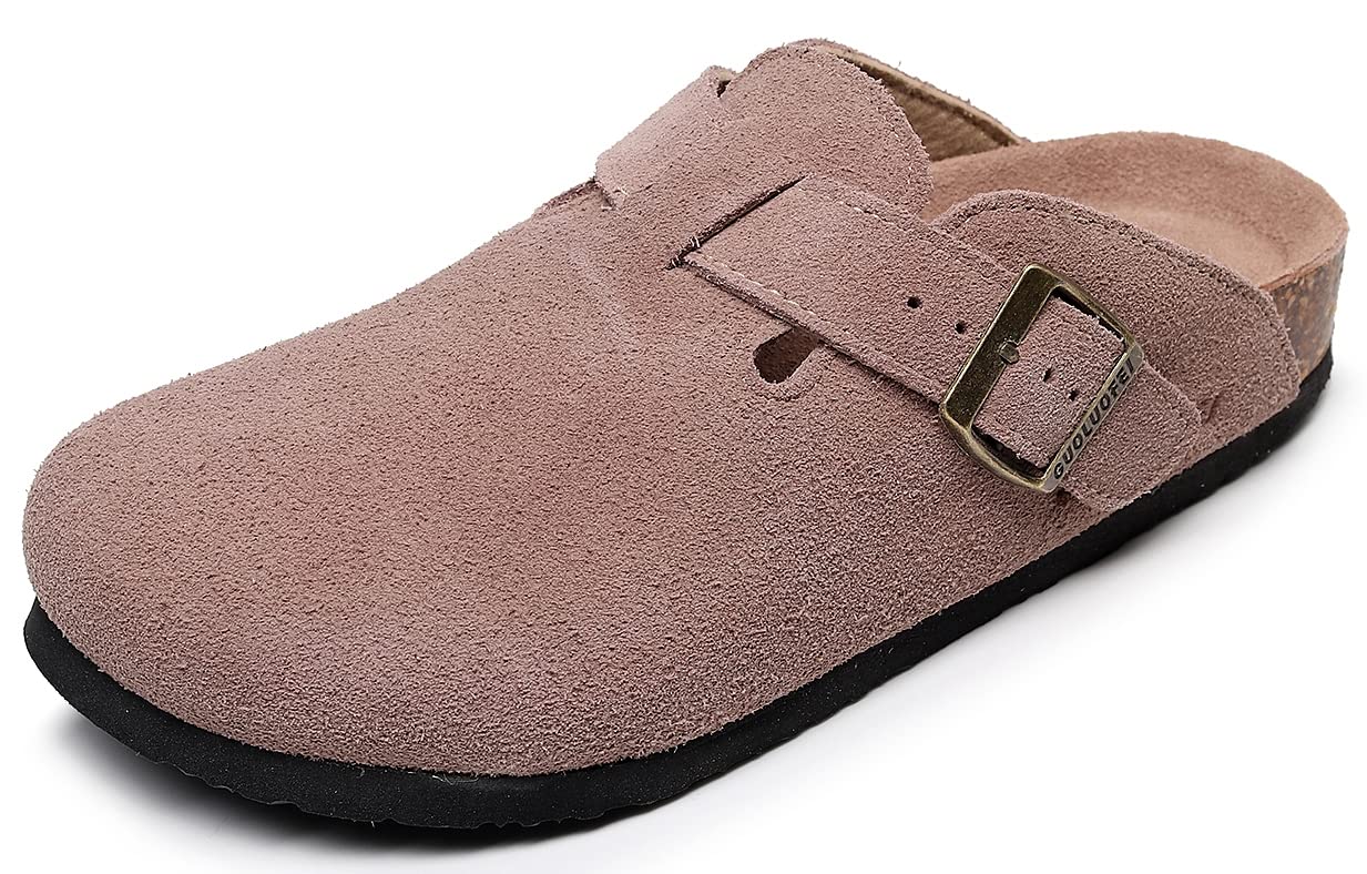 guoluofeiClogs For Women, Womens Clogs And Mules House Slipers With Arch Support And Adjustable Buckle