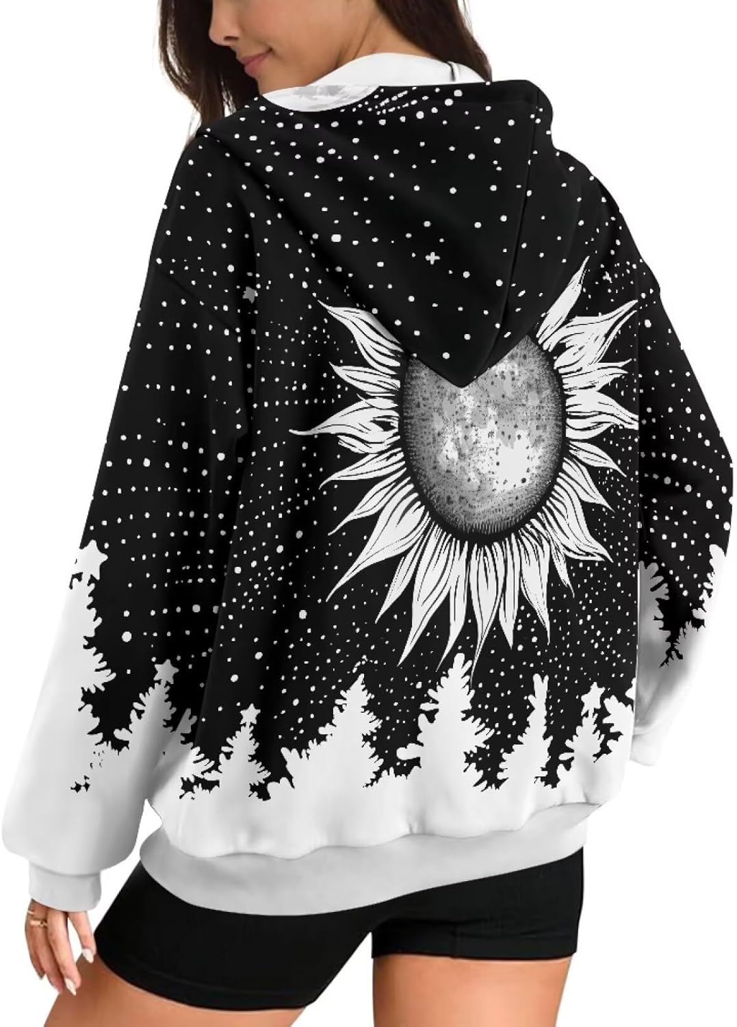 Zip Up Hoodie for Women Jacket Sweatshirts Fall Outfit