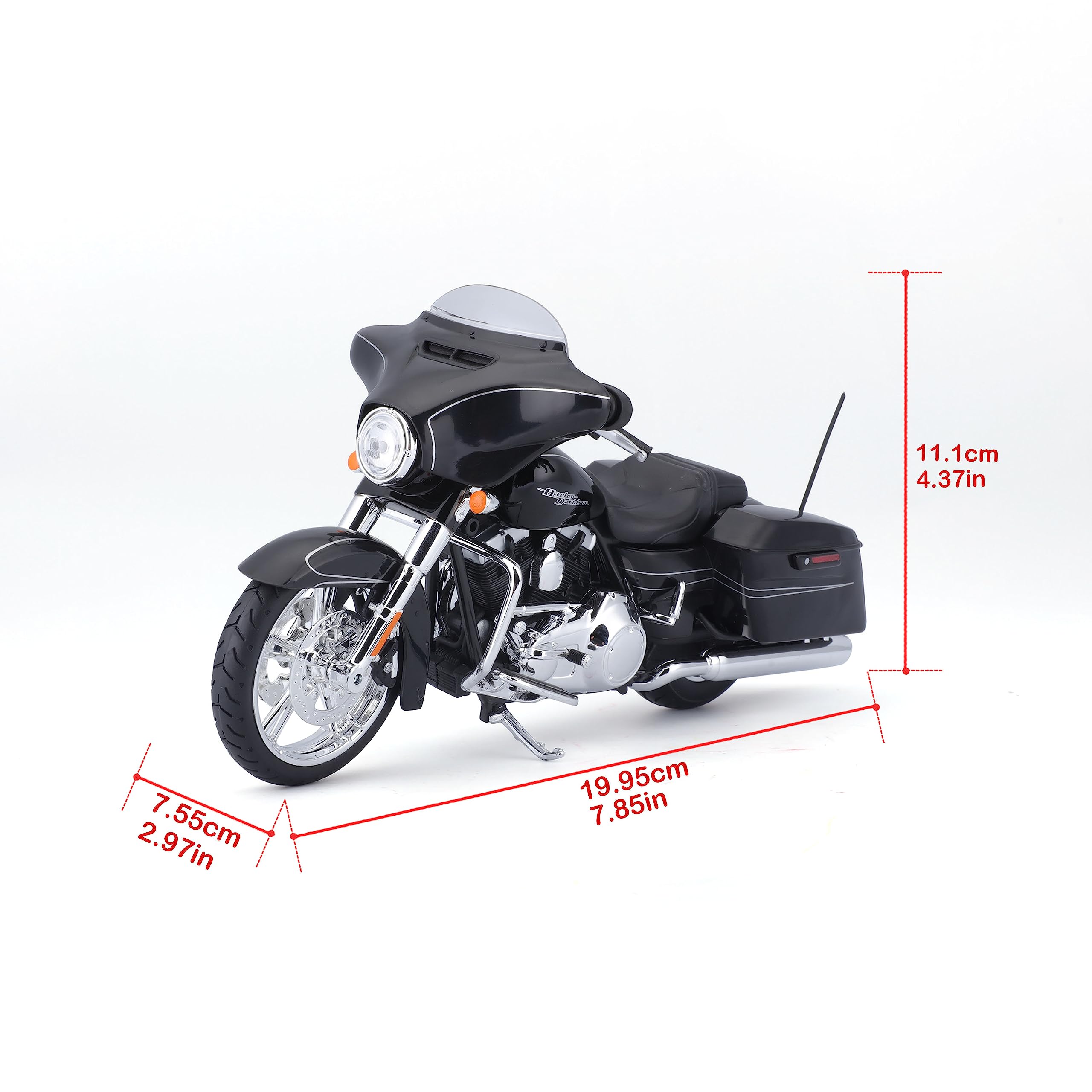 Amazon.com: Xiangtat 1/12 Motorbike Model for 1:12 Harley-Davidson