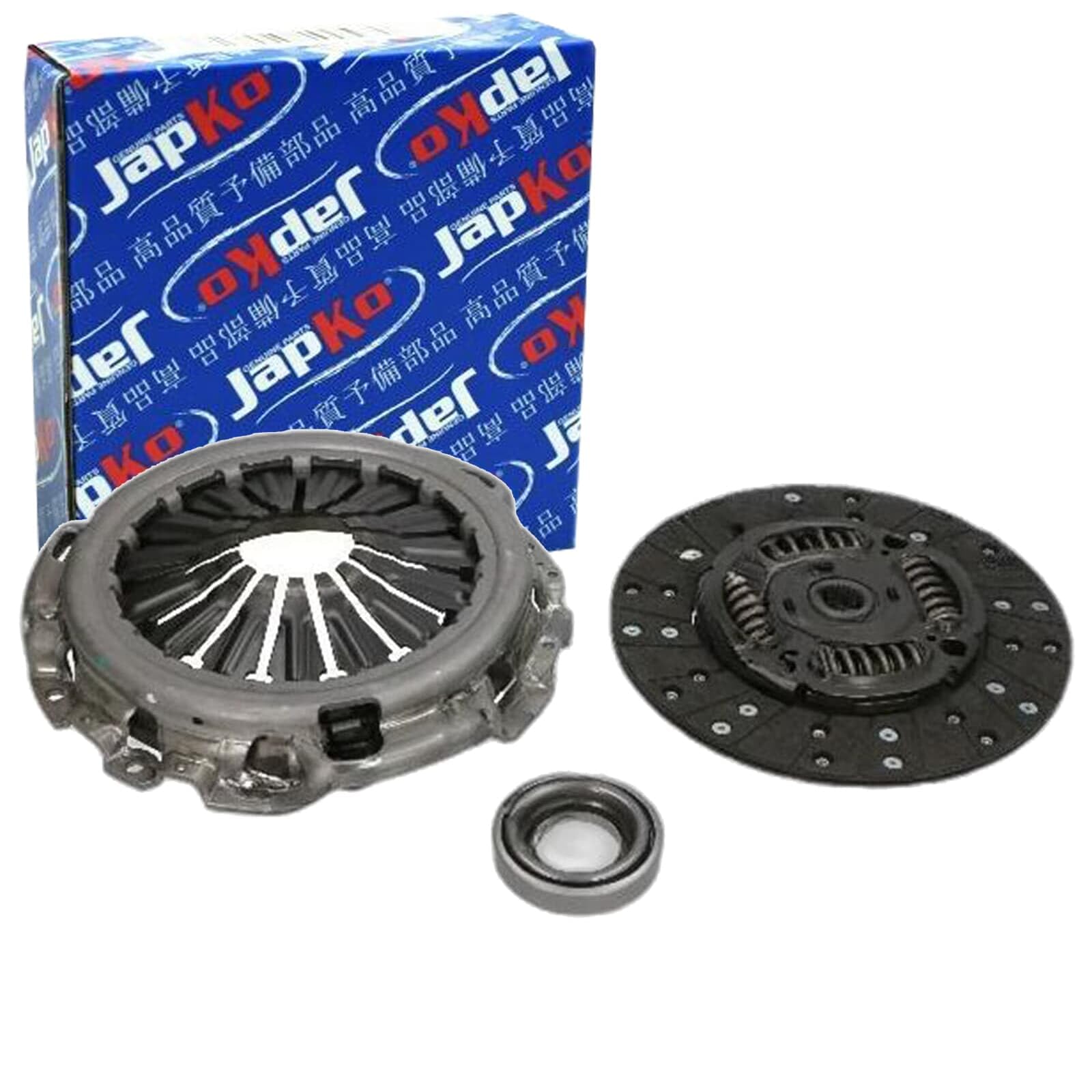 JAPKO 921038 Kit frizione con cuscinetto disinnesto Compatibilità con NISSAN NP300 Navara Pick-up D40 Pathfinder III R51 Cabstar F24M, F24W PICK UP D22 NT400 CABSTAR F24F