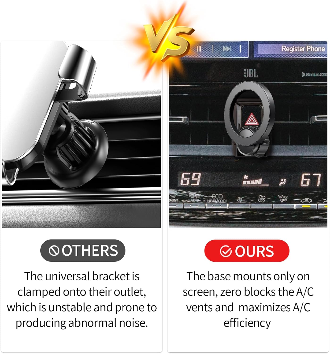 Car Phone Holder for Toyota Corolla Cross, Corolla 2019-2026 Accessories image 4