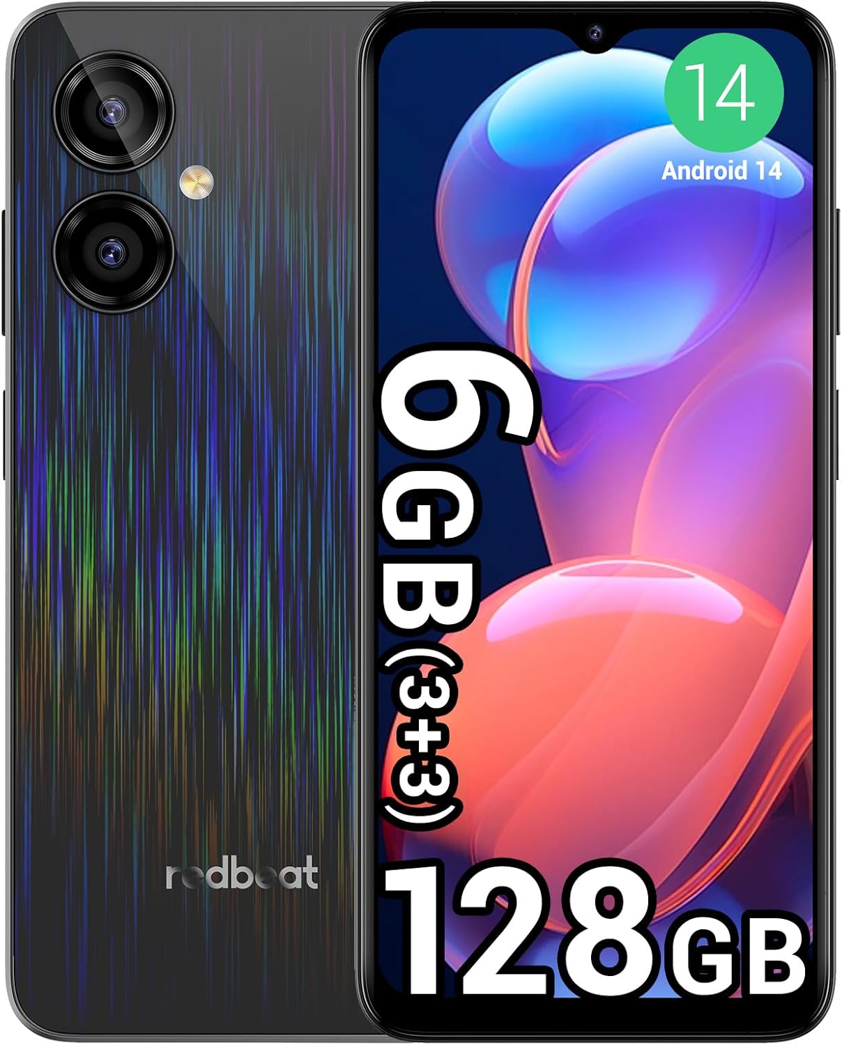 redbeat D5 128GB + 6GB RAM ブラック redbeat D5 128GB + 6GB RAM ブラック