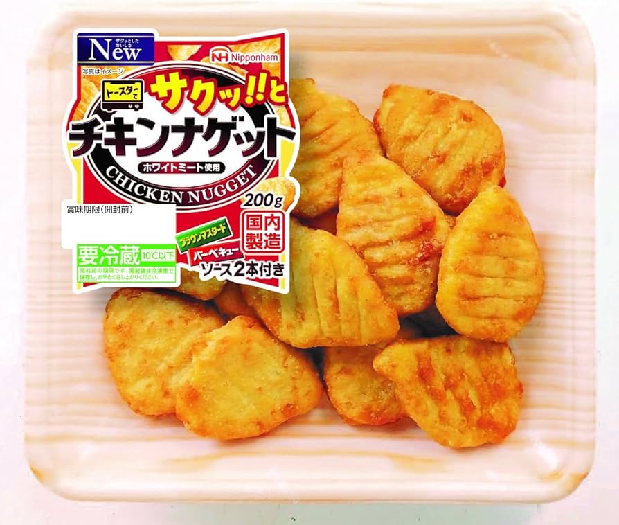 Amazon.co.jp: [冷蔵] 日本ハム チキンナゲット 200g : 食品・飲料・お酒