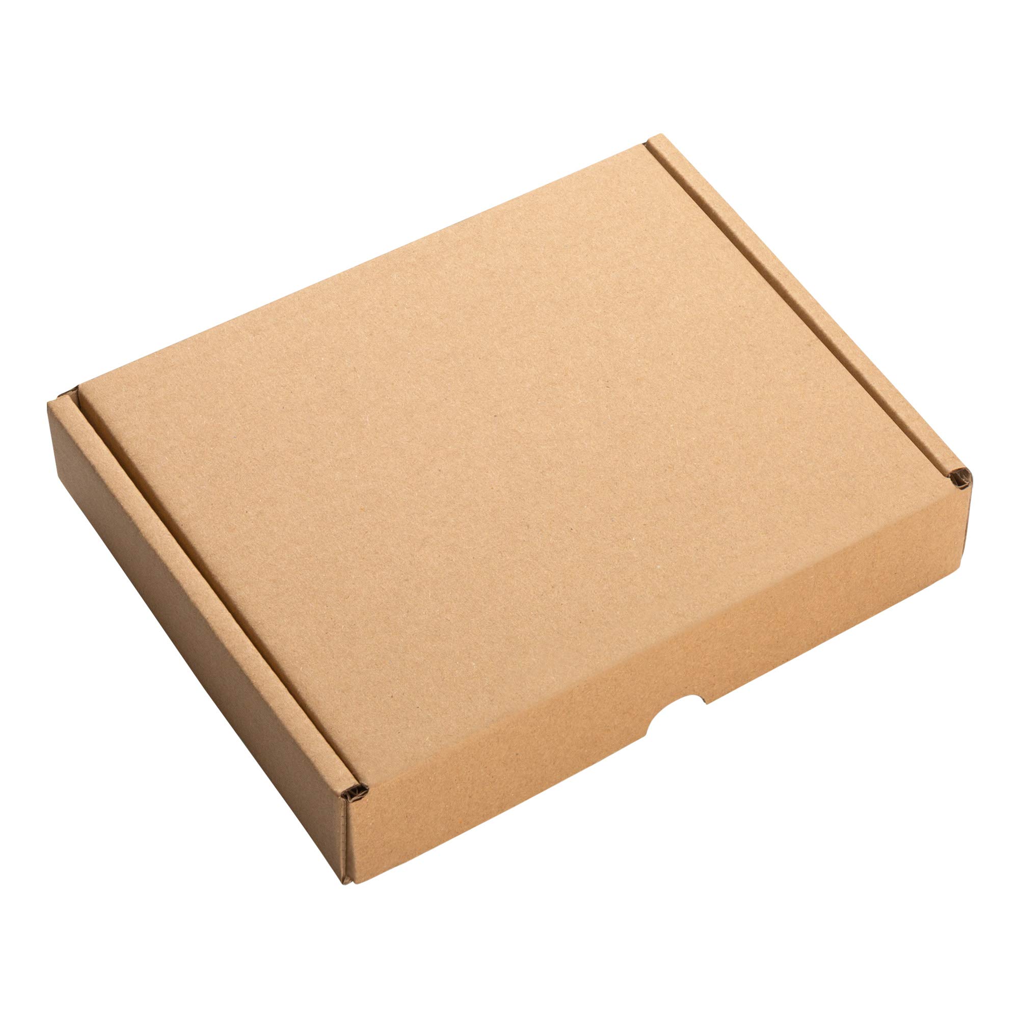 packer PRO Packung mit 25 Boxen aus Karton, selbstmontierend, für Ecommerce und Geschenkpapier, klein, 21 x 18 x 4 cm