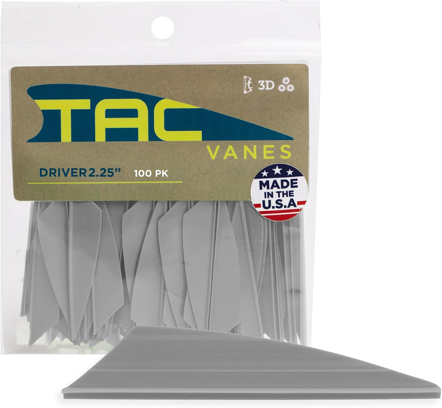 TAC Vanes Driver Hybrid Vanes, Vanes for Archery Bowhunting and Recreational Shooting