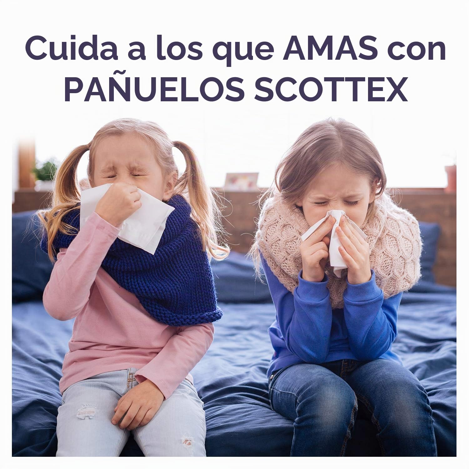 Scottex Todos los días, pañuelos de papel, fabricado en Italia, con papel certificado FSC, 56 paquetes