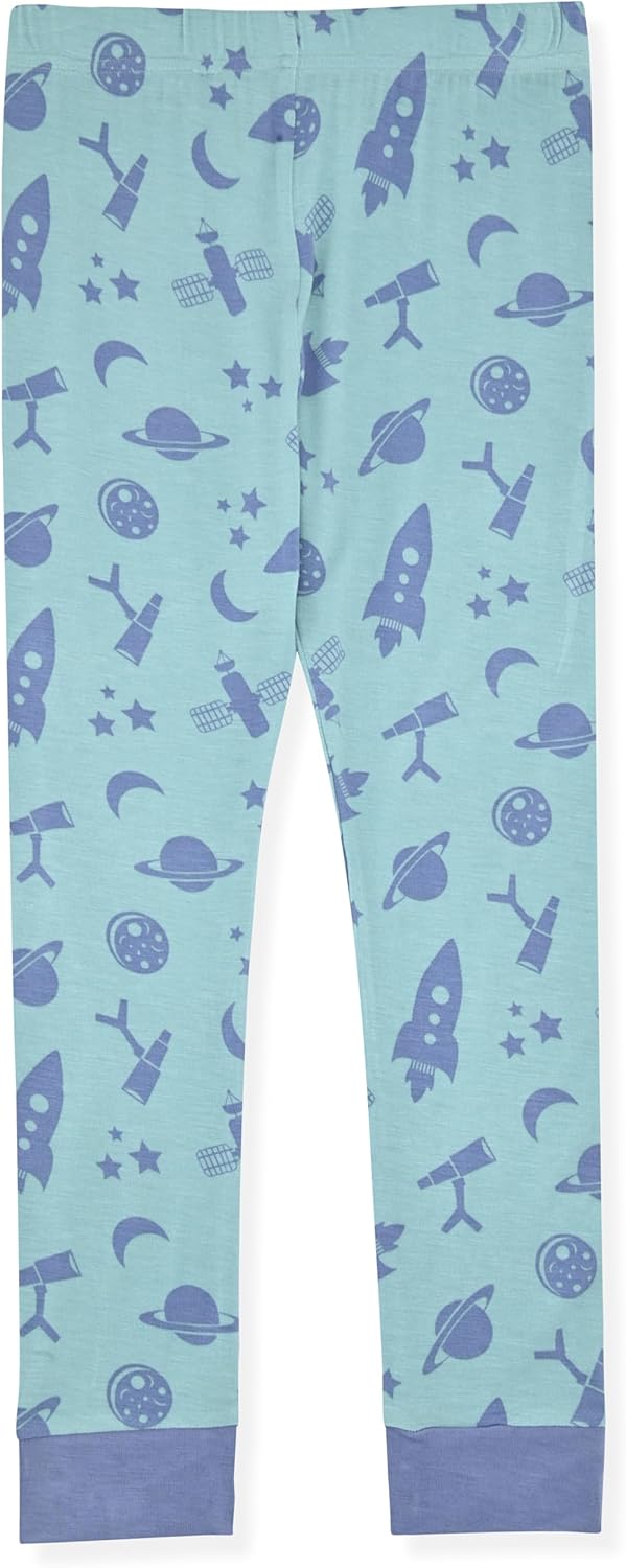 Sleep On It Boys Pajama Sets Soft Breathable Viscose Bamboo Toddlers Boys Pajamas with Fun Prints Sizes for Kids Sleepwear - Image 7