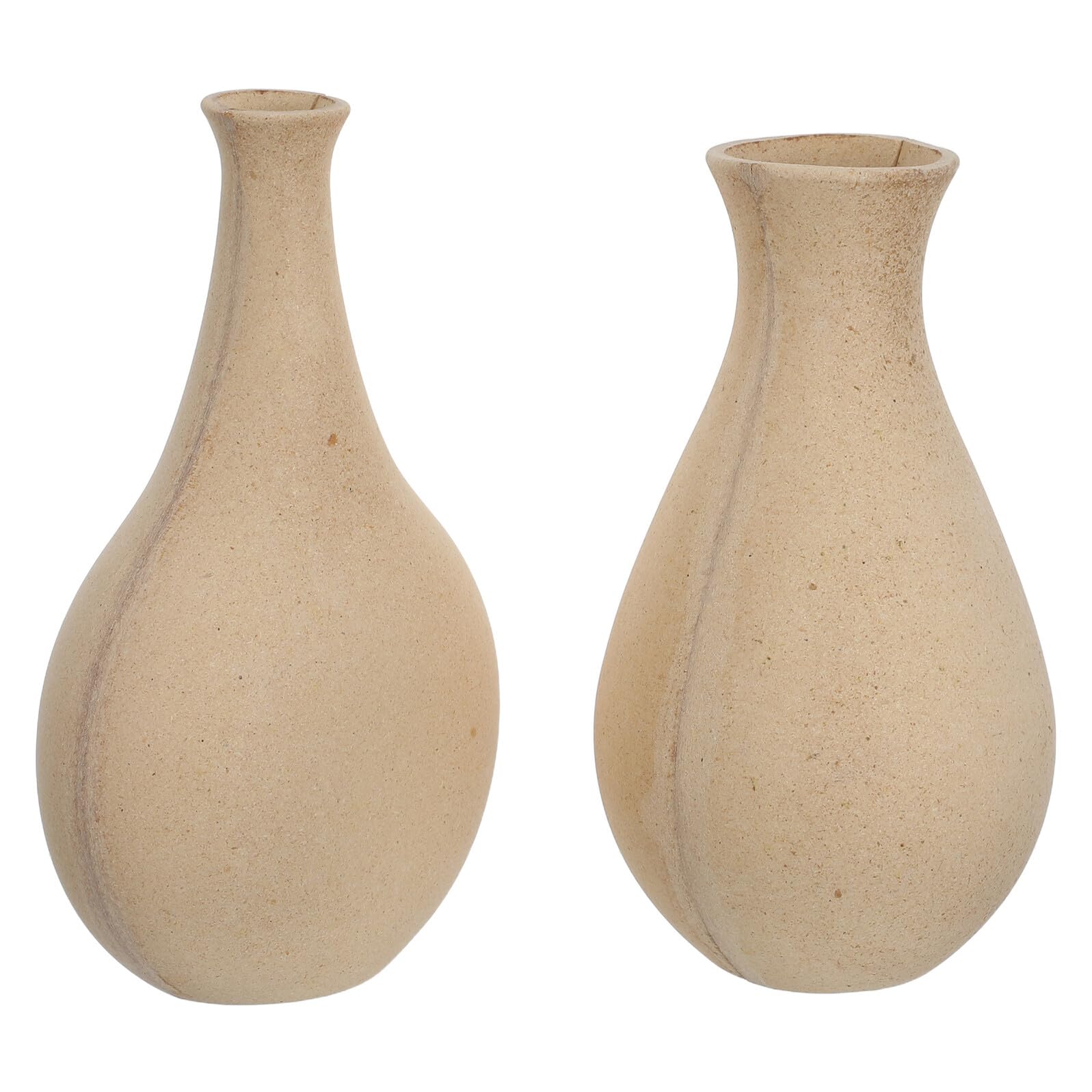 Vase en bois naturel pour fleurs, le centre de table idéal pour un salon chaleureux
