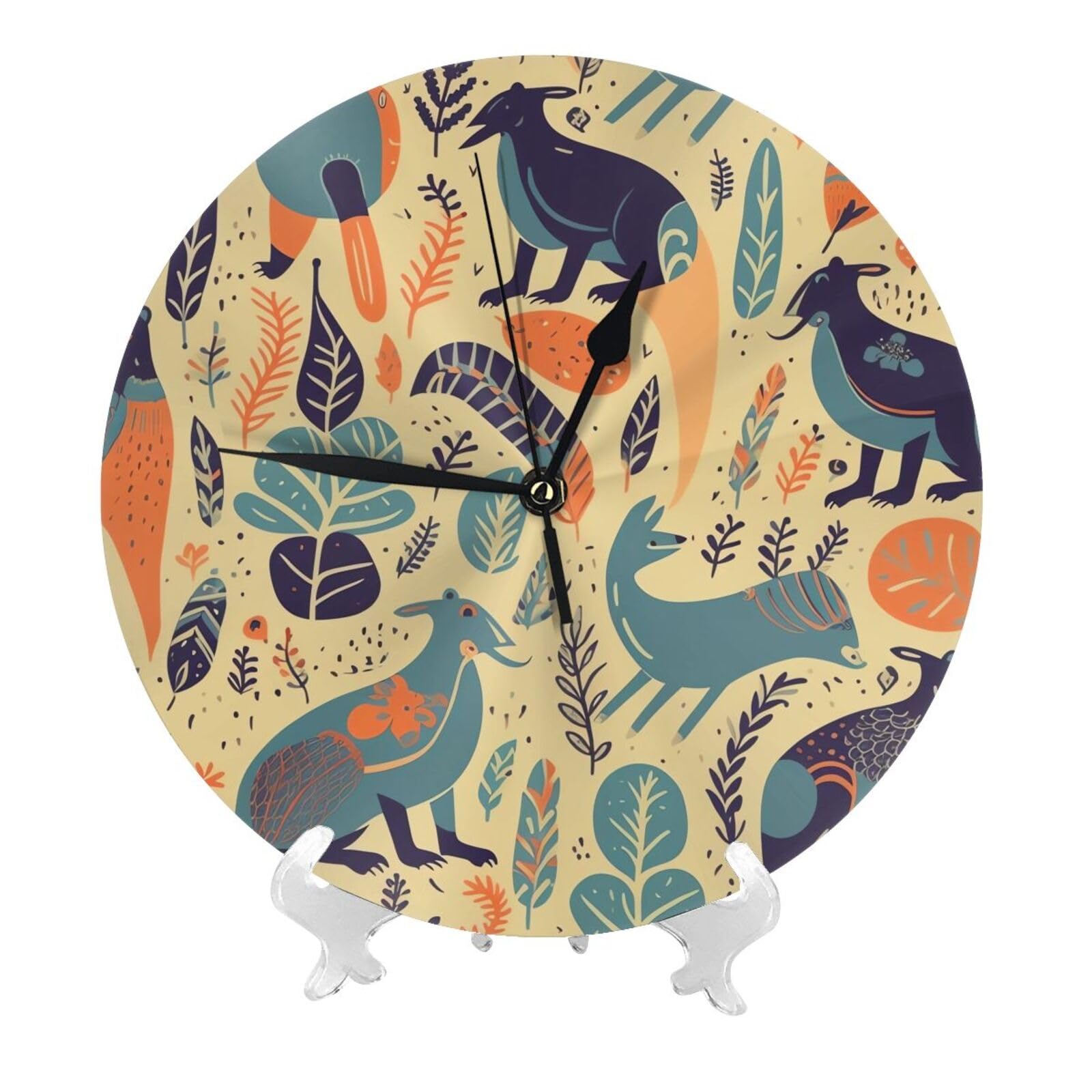 Horloge murale moderne silencieuse sans tic-tac à piles pour chambre