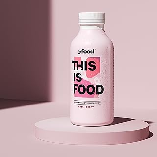 yfood Drink Fresh Berry, Delicious Drinking Meal for on the Go, THIS IS FOOD Drink, 33 g Protein, 26 Vitamins and Mineral...