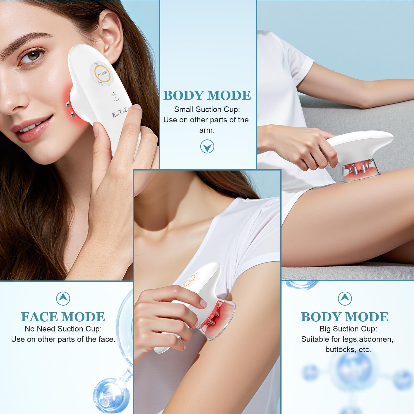 Amazon.com: 4 in 1 Body Sculpting Machine, Anti Cellulite Massage