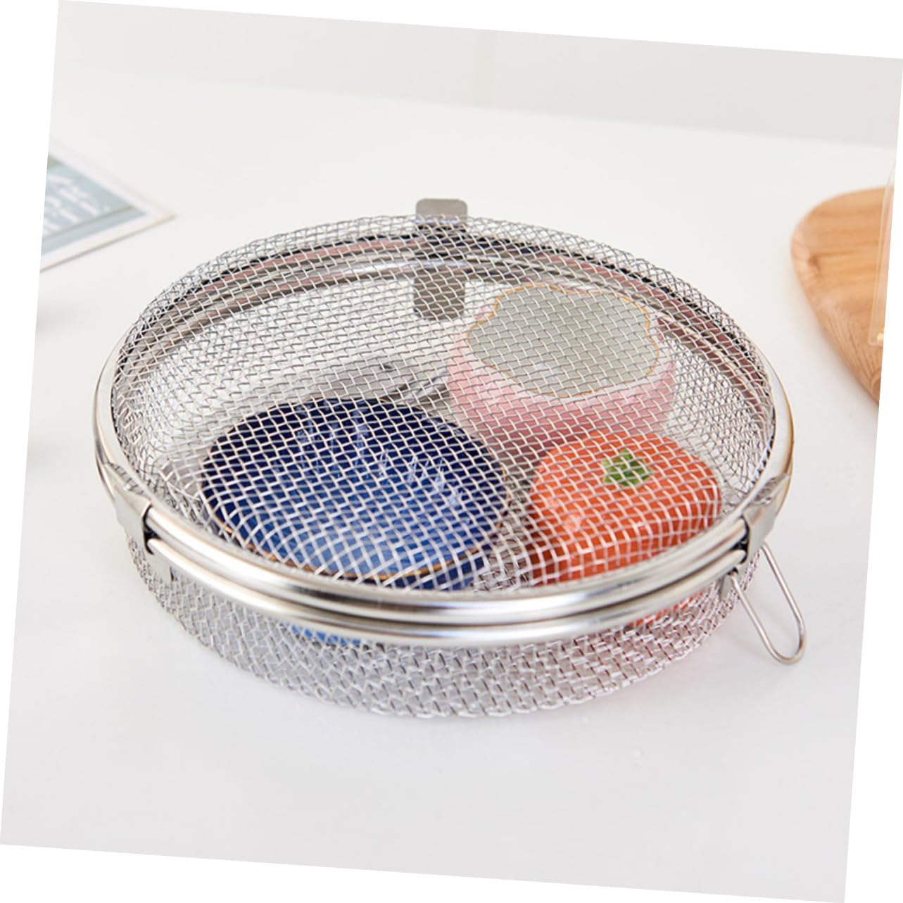 Cestello Lavastoviglie in Acciaio Inox Argento, 2 Pezzi