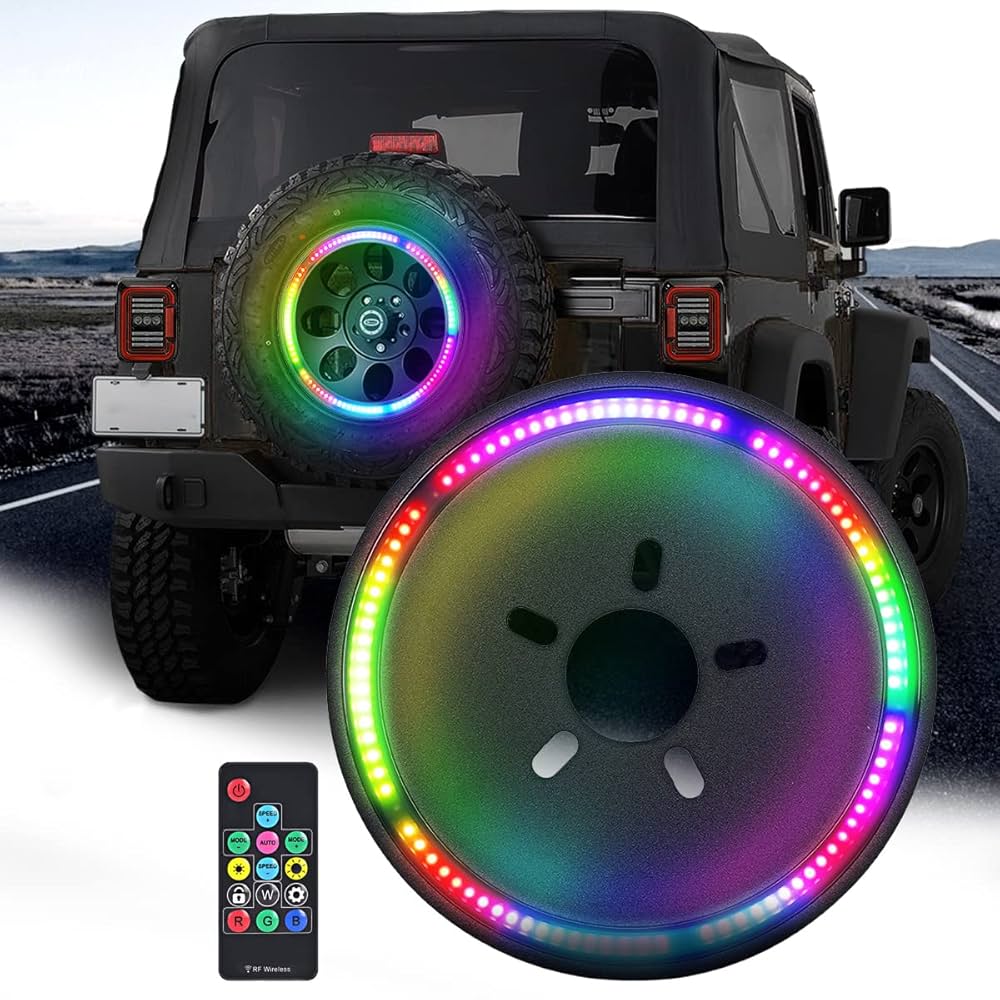 Amazon.com: AUDEXEN RGB Third Brake Light, RGB Spare Tire