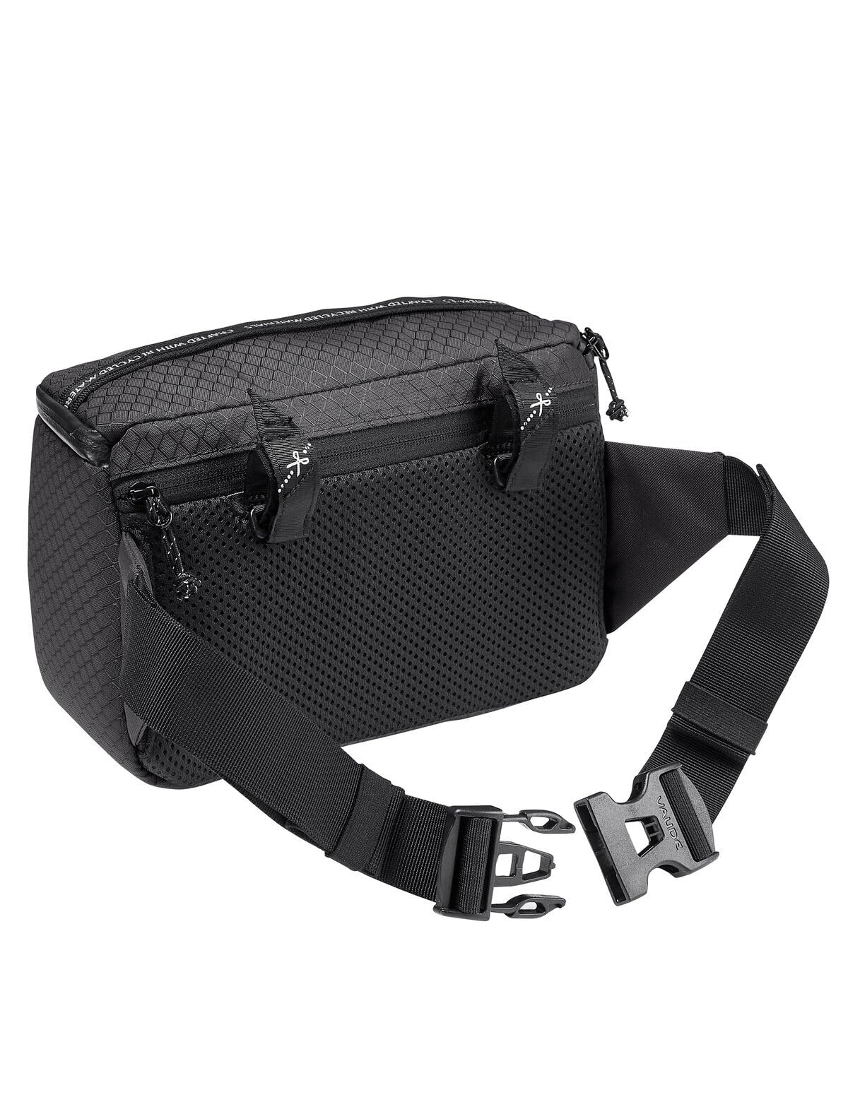 VAUDE Fahrrad 2in1 Lenkertasche und Hüftgurttasche Cyclist Box, 3 Liter Volumen, Black, Einheitsgröße