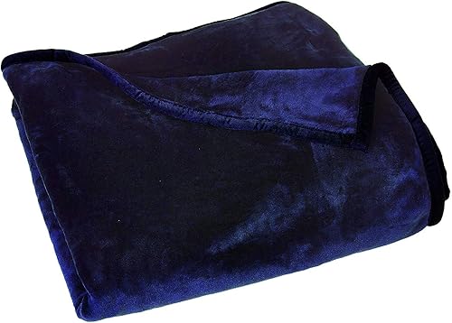 Miniatura 9 de Chezmoi Collection, cobija de visón sintético, estilo coreano, una capa gruesa y pesada, 8 onzas, tamaño Queen 90 x 92 in, Poliéster & Mezcla de