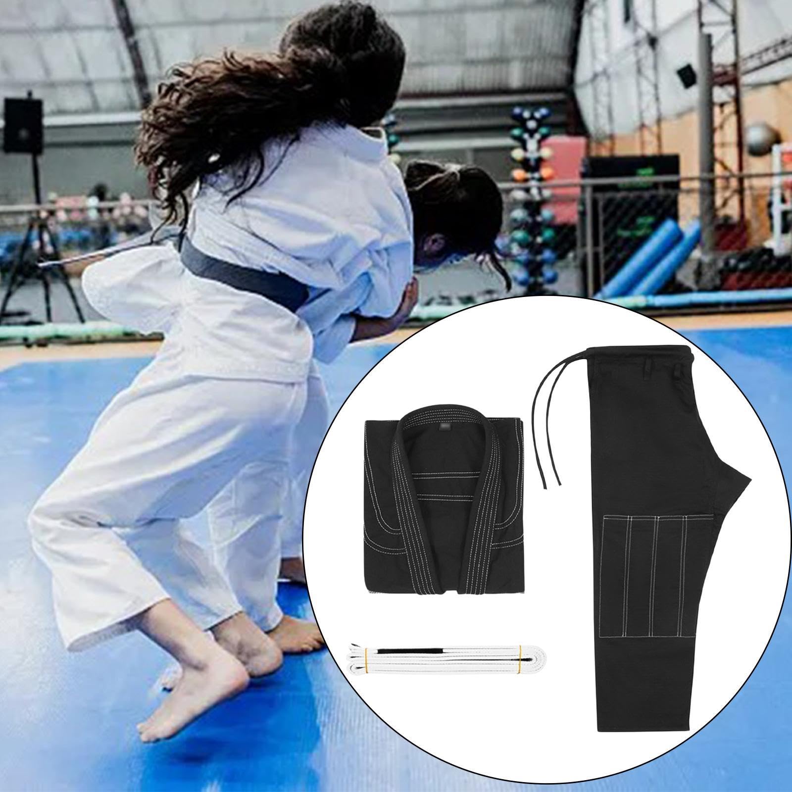 Traje brasileño Jiu Jitsu Gi deportivo cómodo kimono de torneo resistente al desgaste