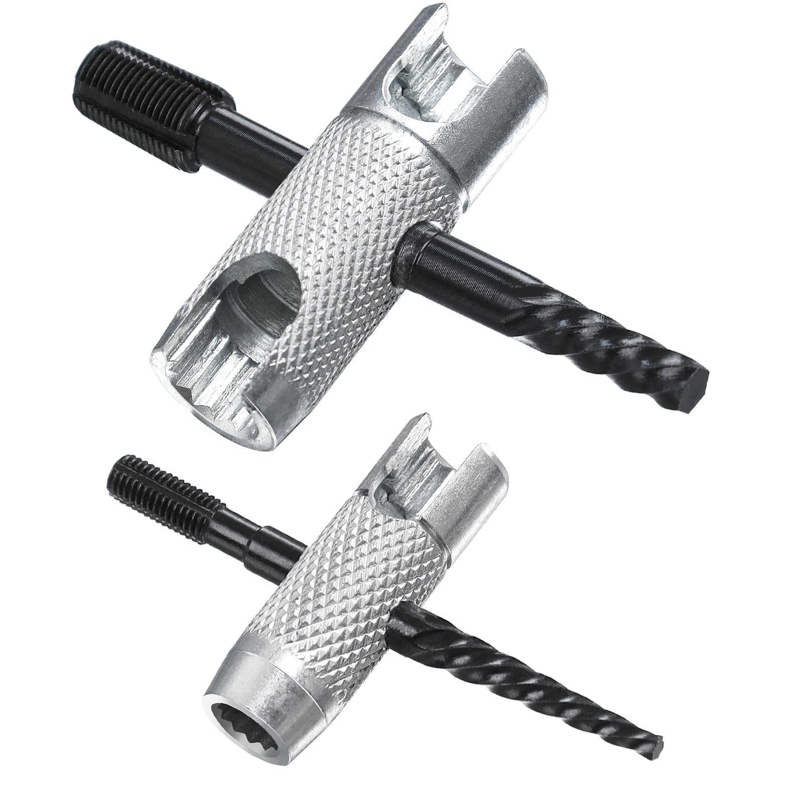 NOVINO Grease Zerk Tool, 4 Way Grease Fittings Removal Tool