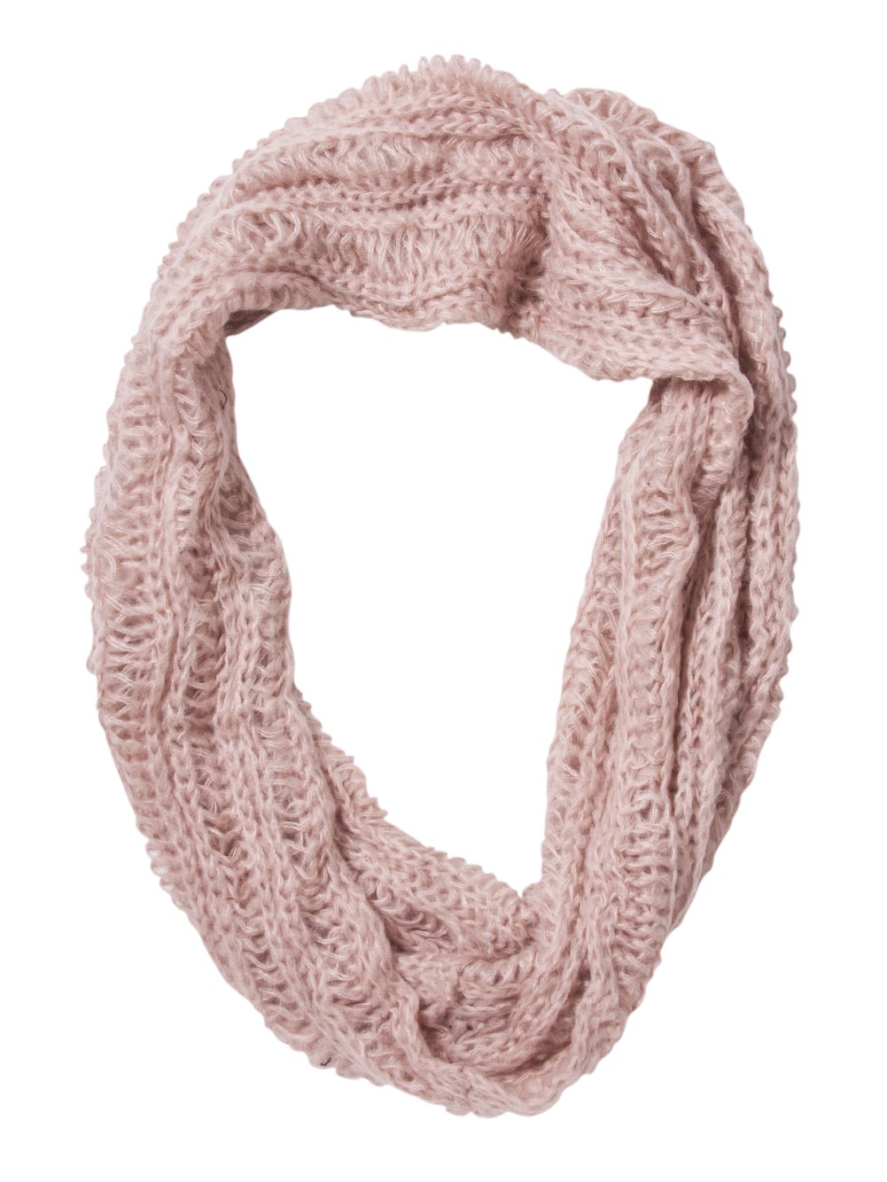 Infinity Loop Knit Scarf