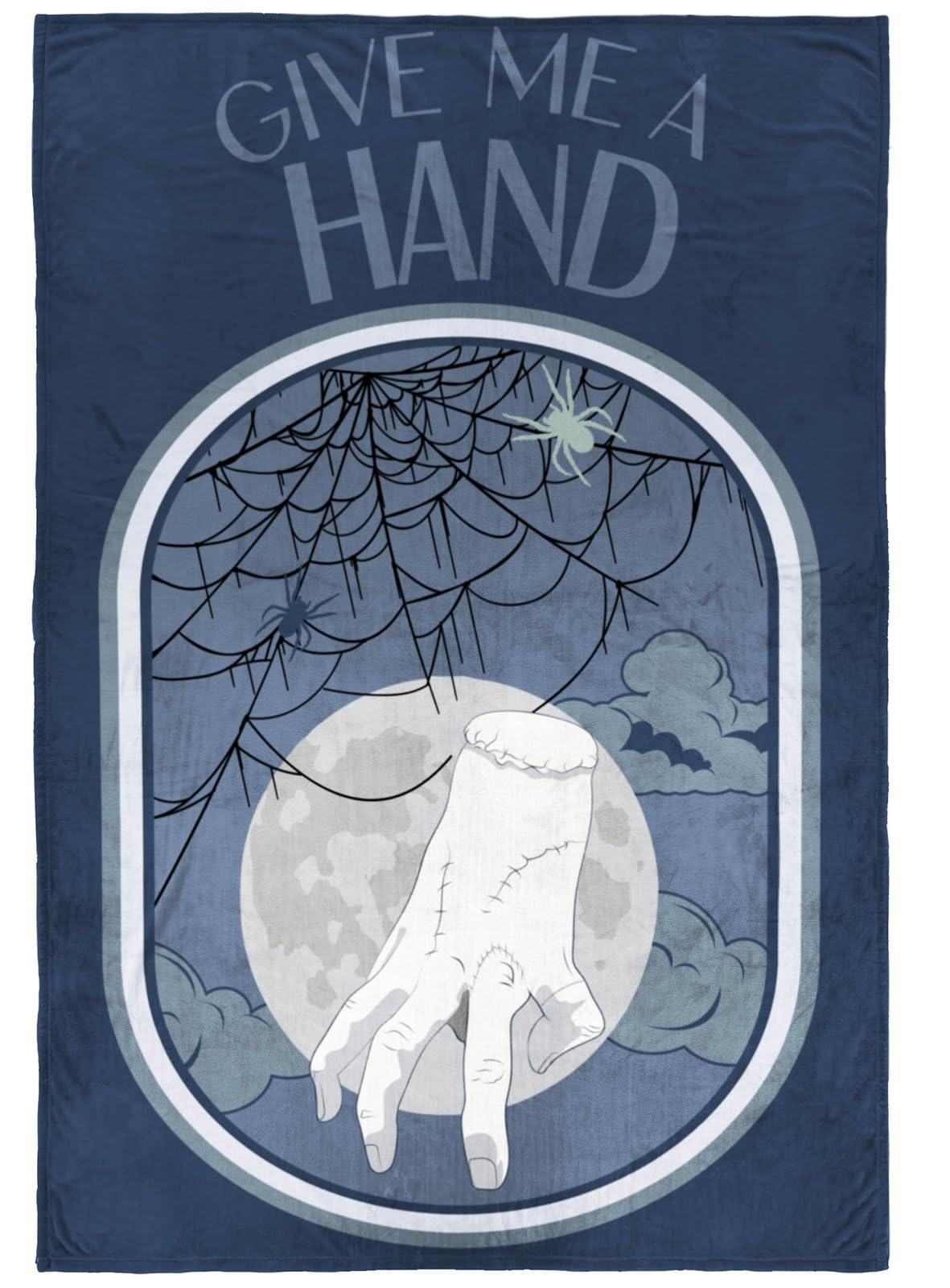 Couverture en peluche Mercredi Addams pour cocooning et soirées cinéma dans la chambre