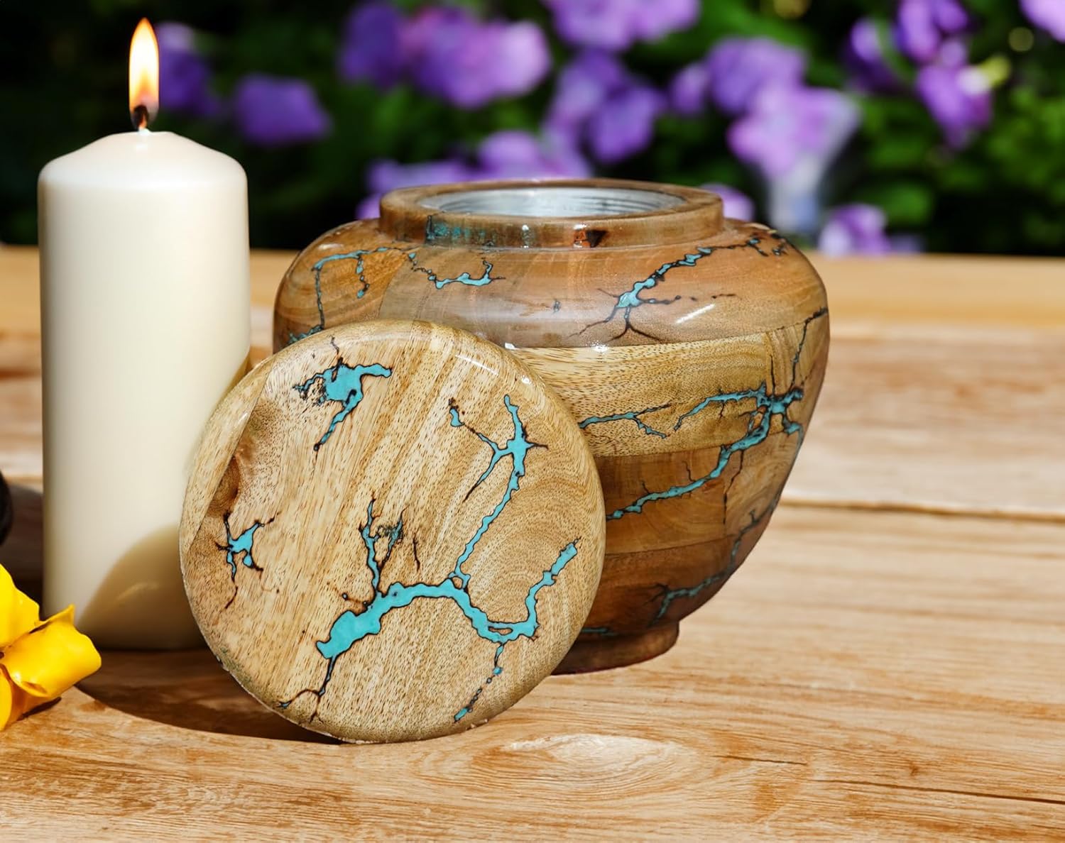 Cremation Urns for Adult Ashes | Urns for Ashes Adult Male Large | Urns for Human Ashes Adult Male & Female | Wooden urns for Ashes Adult Male