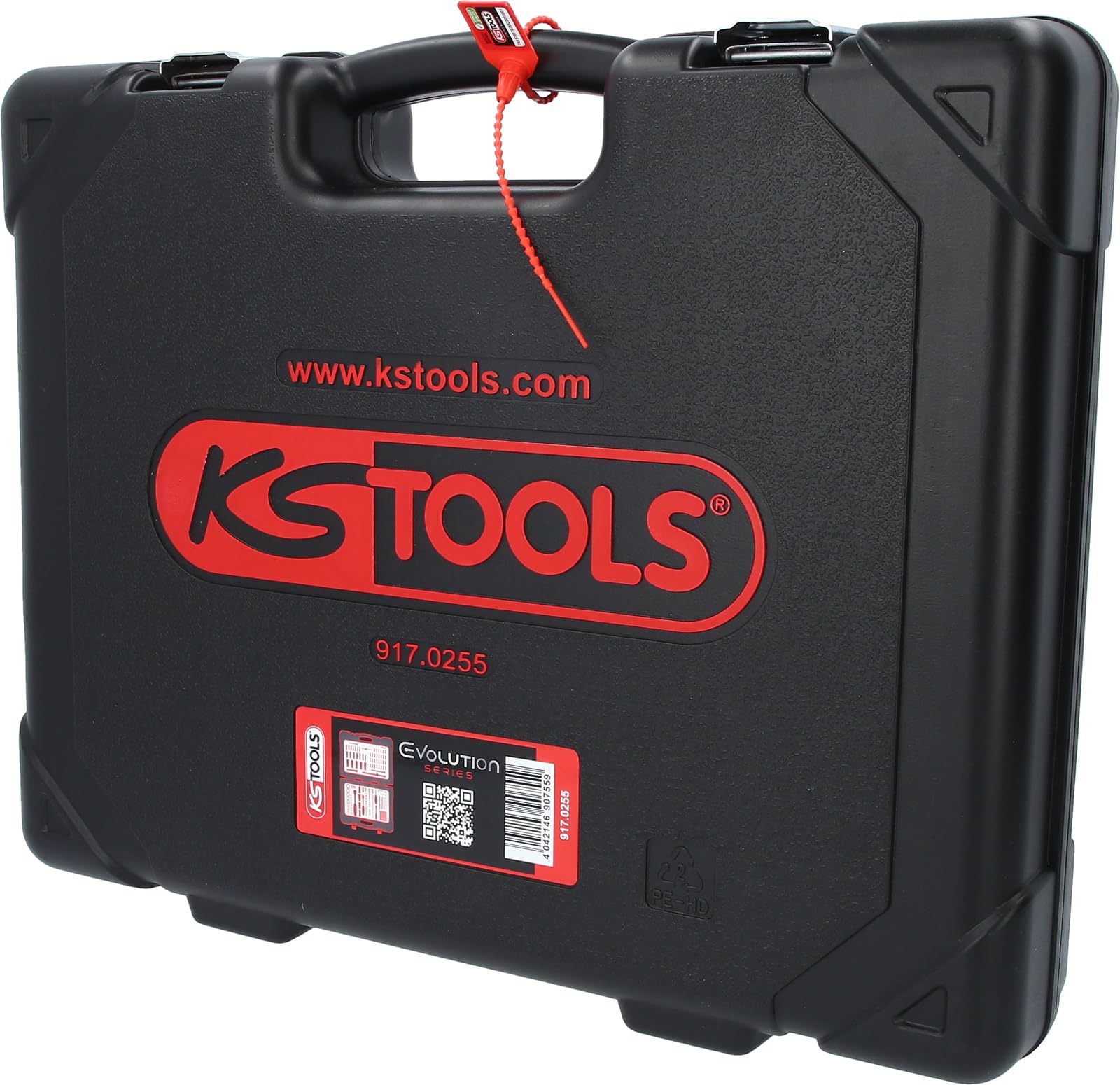 KS Tools 917.0255 EVOLUTION Series 1/4"+ 3/8" + 1/2" + 5/16" Steckschlüssel-Satz, 255-tlg.