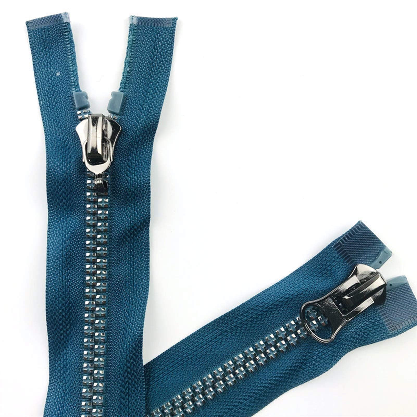 CFFQDQUANB Zipper for Bags, Zippers 8# Resin Plum Blossom Zippers,120CM(Dark Blue)