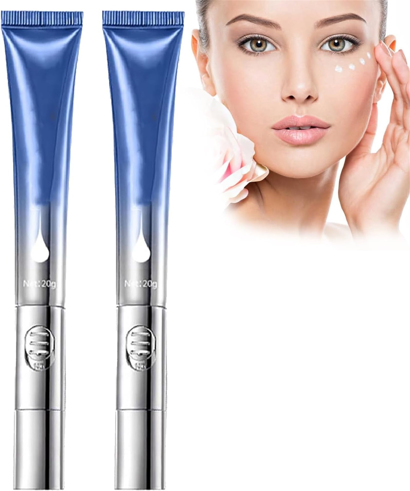 Sérum électrique yeux anti-poches pour lisser les ridules