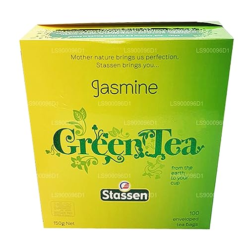 Stassen Pure té verde de jazmín 100bolsas de té